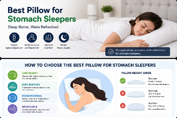 Best Pillow for Stomach Sleepers: Complete Buying Guide